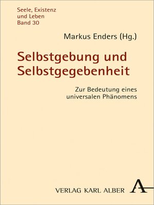 cover image of Selbstgebung und Selbstgegebenheit